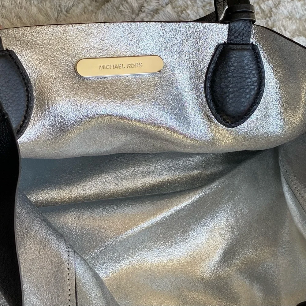 Michael Kors NWOT Black Leather Handbag